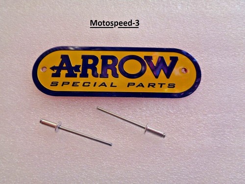 Arrow targhetta scarico - ,
