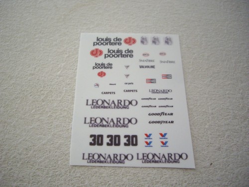 Decals arrows ford gp - arrows,